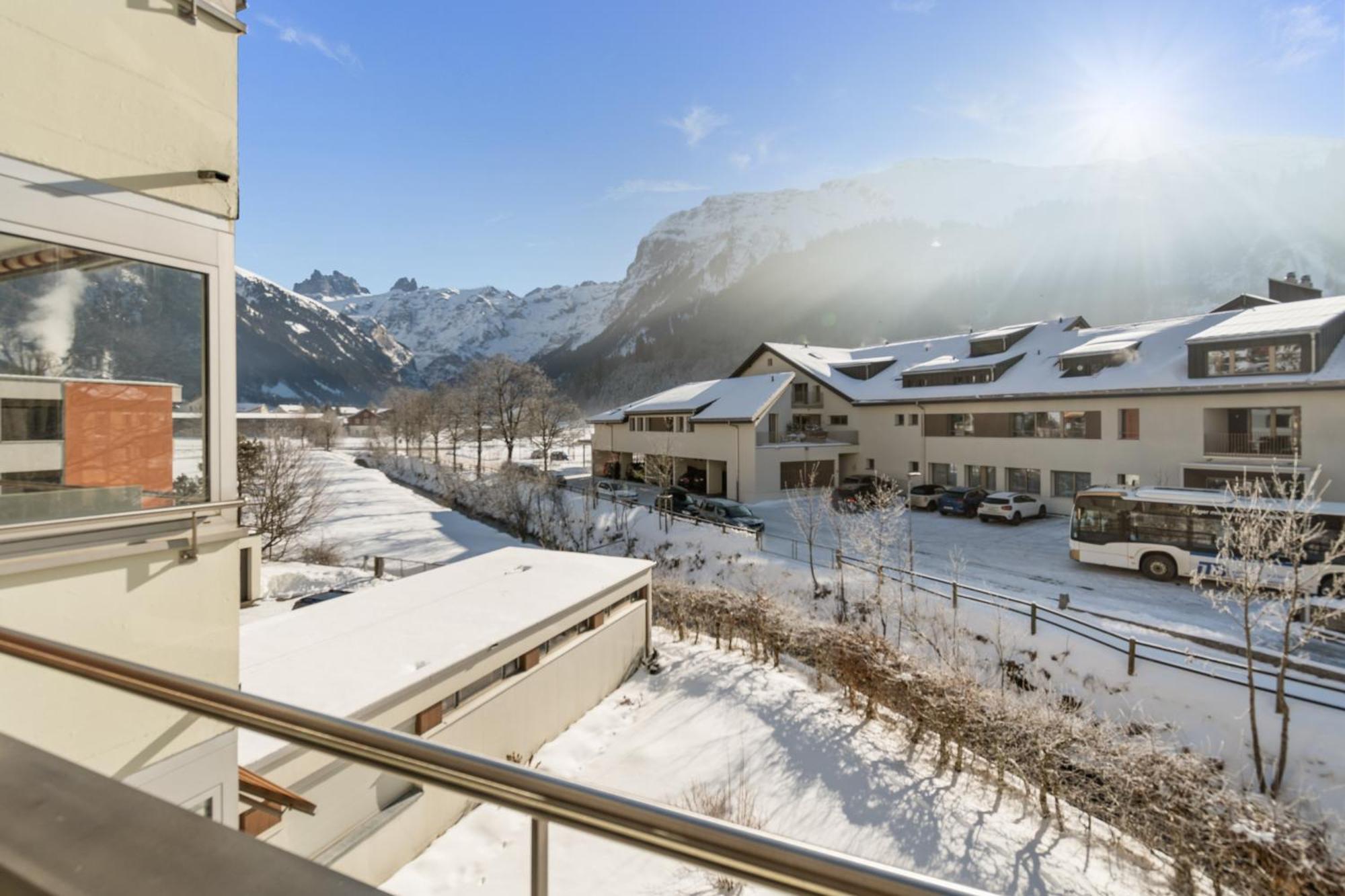 Studio Mit Bergblick Titlis, Luzern, Pilatus, See Енгельберг Екстер'єр фото